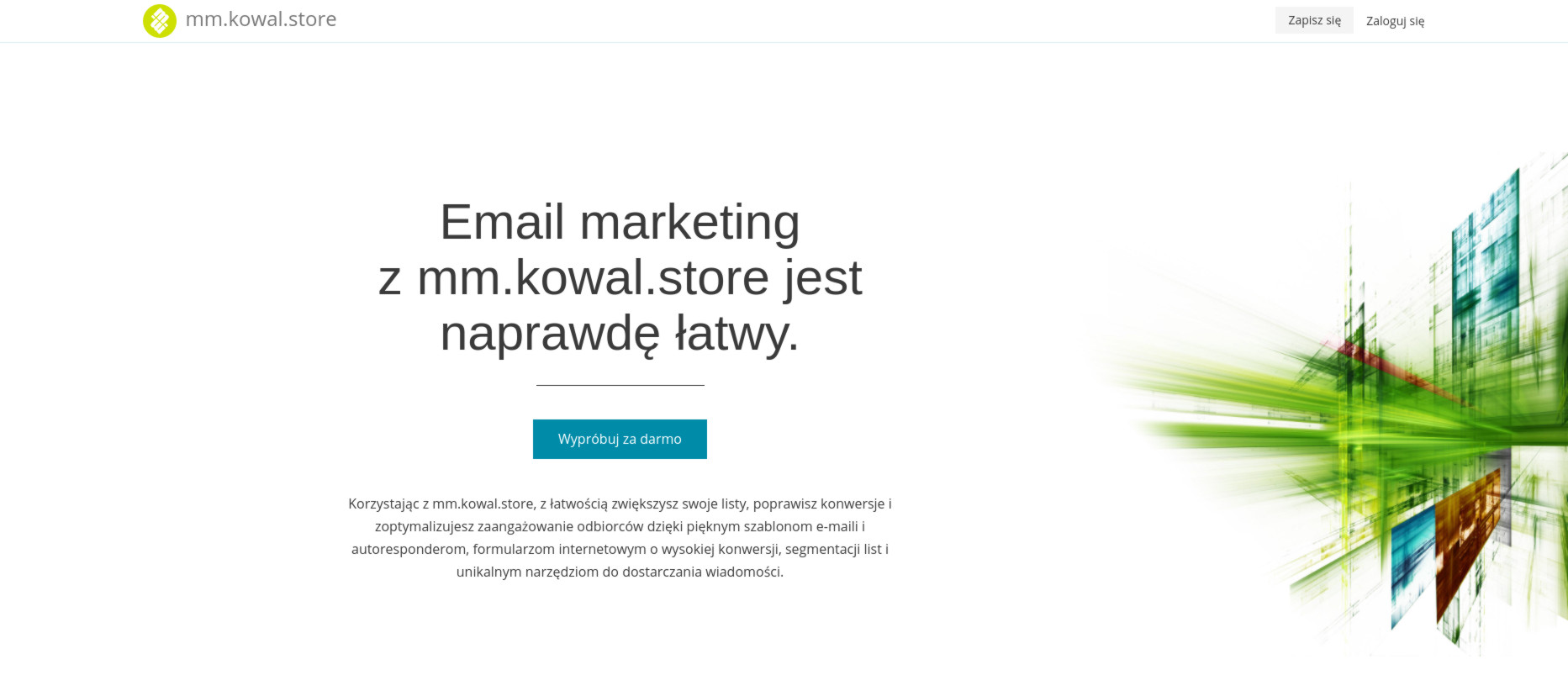 Email marketing z mm.kowal.store jest naprawdę łatwy.